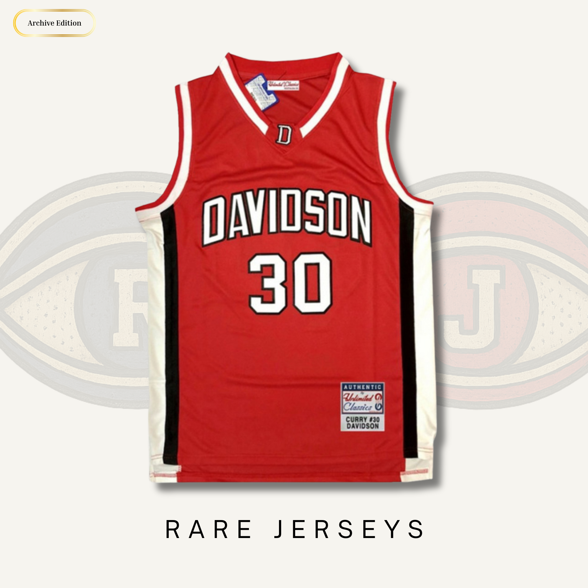 Steph Davidson Legacy Replica Jersey – Rare Jerseys Classic Throwback Edition