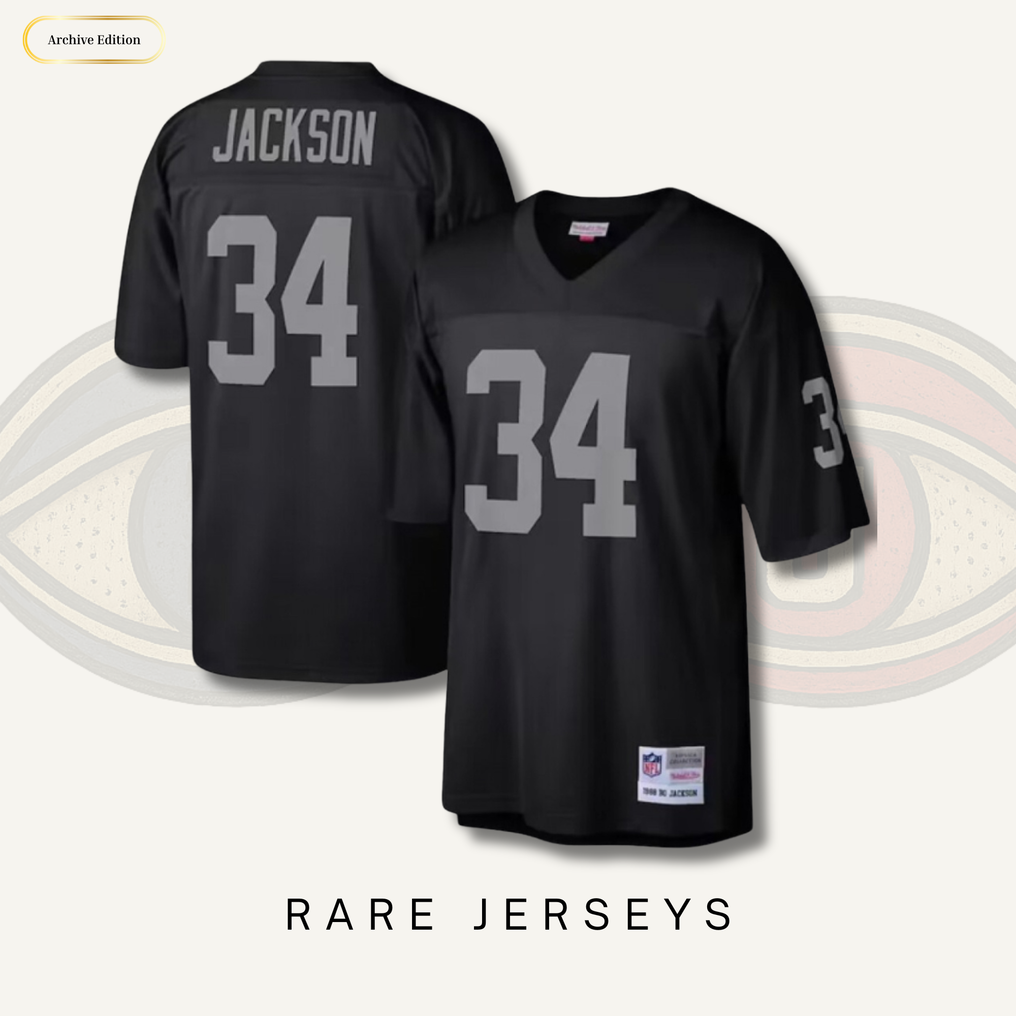 Bo Jackson – Raiders Black
