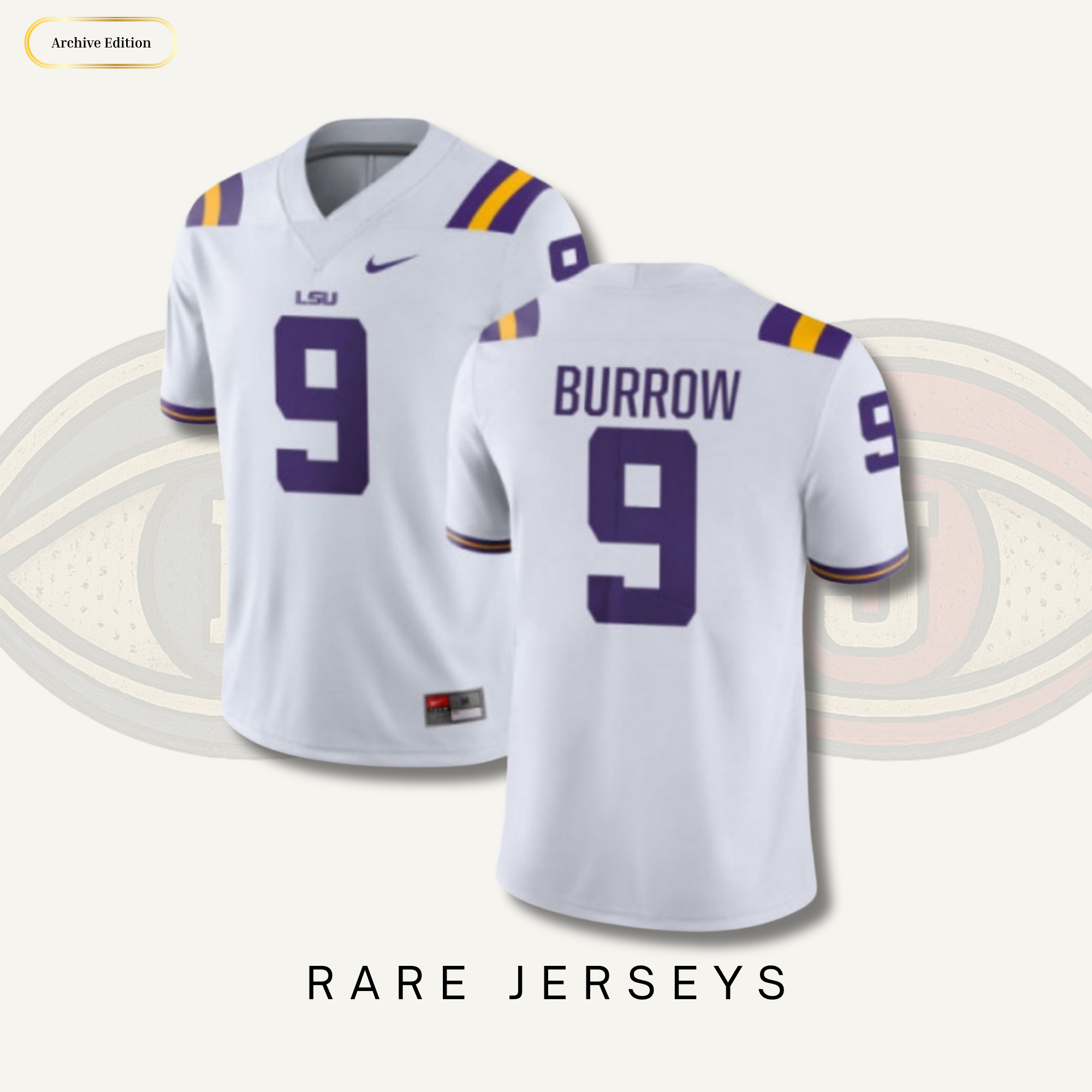 Joe Burrow – LSU White