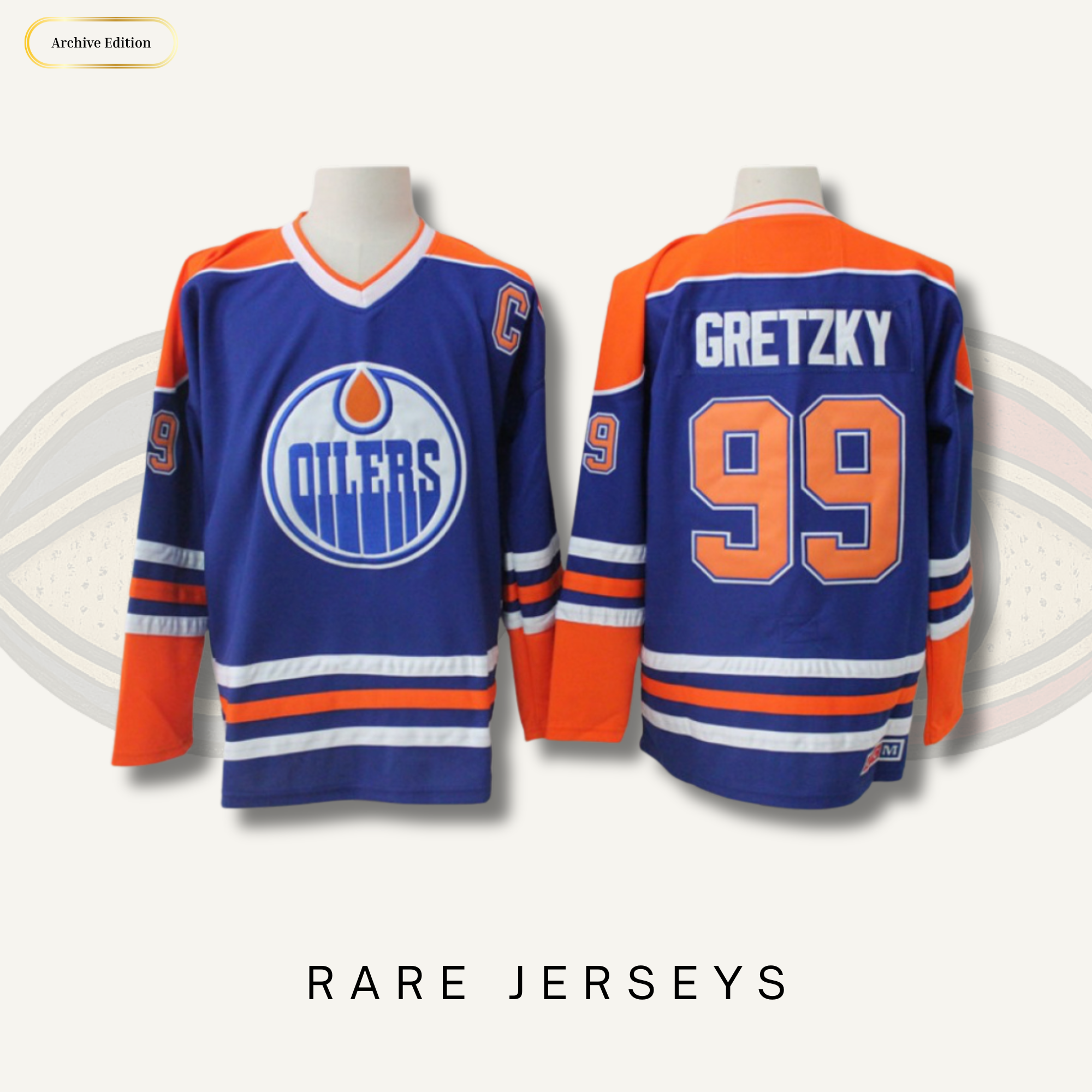 Wayne Gretzky – Oilers Blue